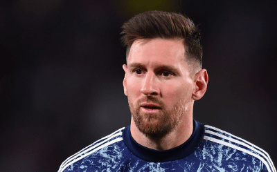 Lionel Messi (Leo Messi) : footballeur international argentin et buteur ailier droit du Paris Saint-Germain